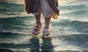 Jezus over water